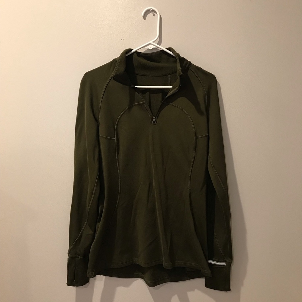 Lululemon half zip running top